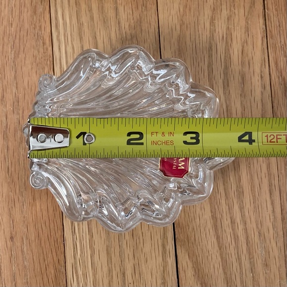 NIB Vintage Gorham Full Lead Crystal West Germany Covered Candy/Trinket Dish 4in - Picture 7 of 9